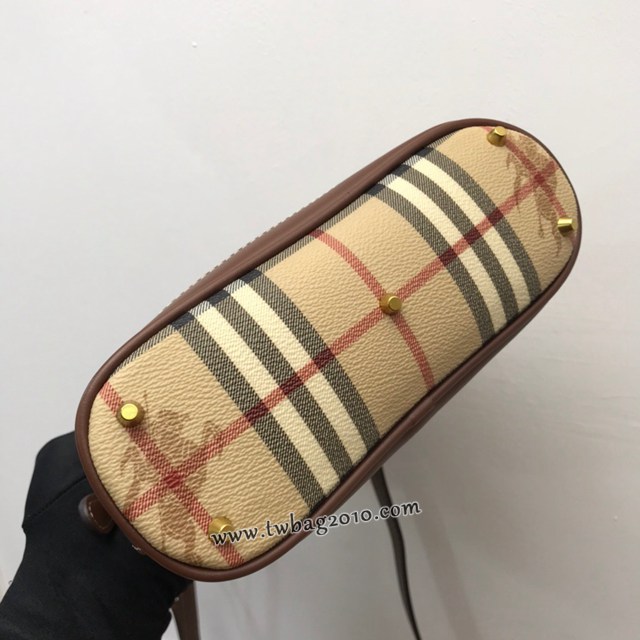 Burberry專門店新款女士手提單肩斜挎包 巴寶莉vintage系列新款小號貝殼包 yxb1029